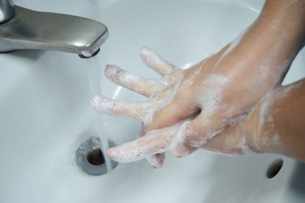 Higienização das mãos