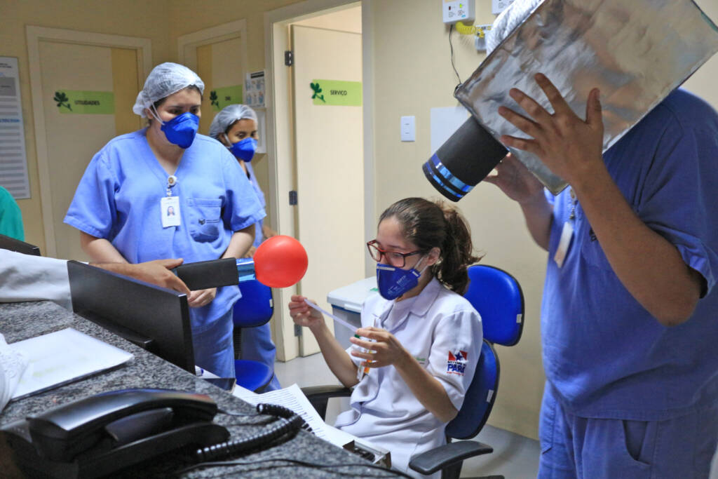 Carnaval Solidário no HMIB