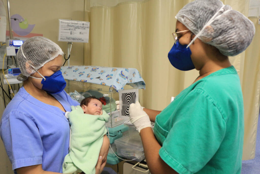 Estímulos visuais no HMIB