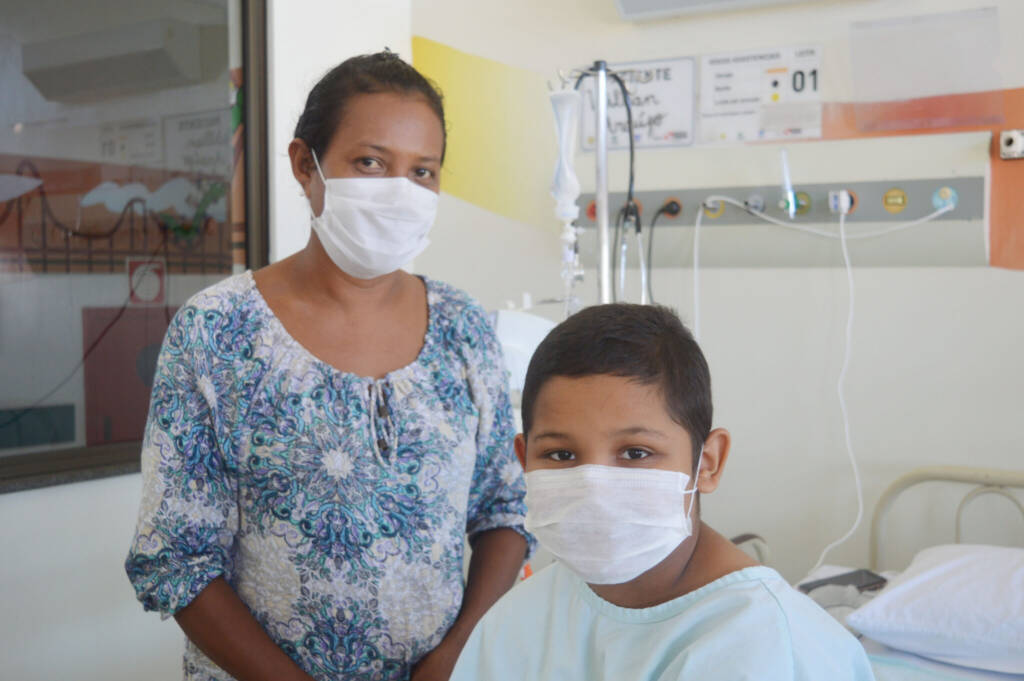 Paciente no Hospital Regional do Baixo Amazonas