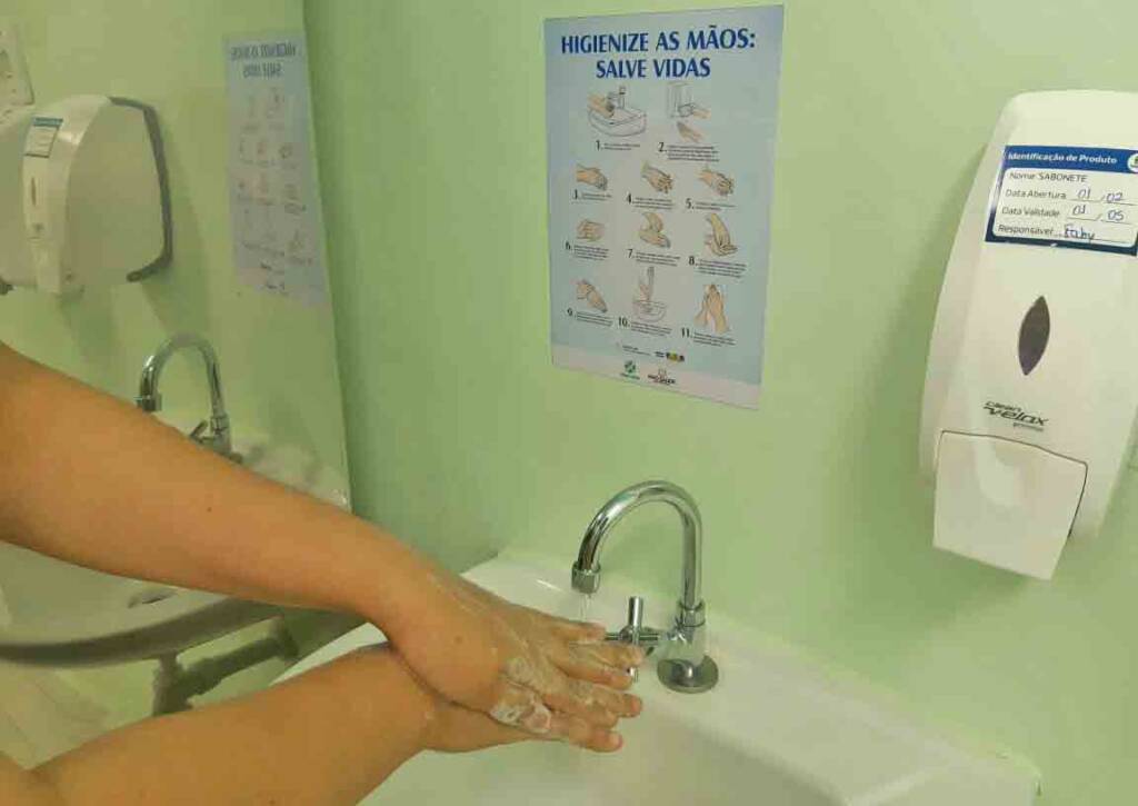 Higienização das Mãos