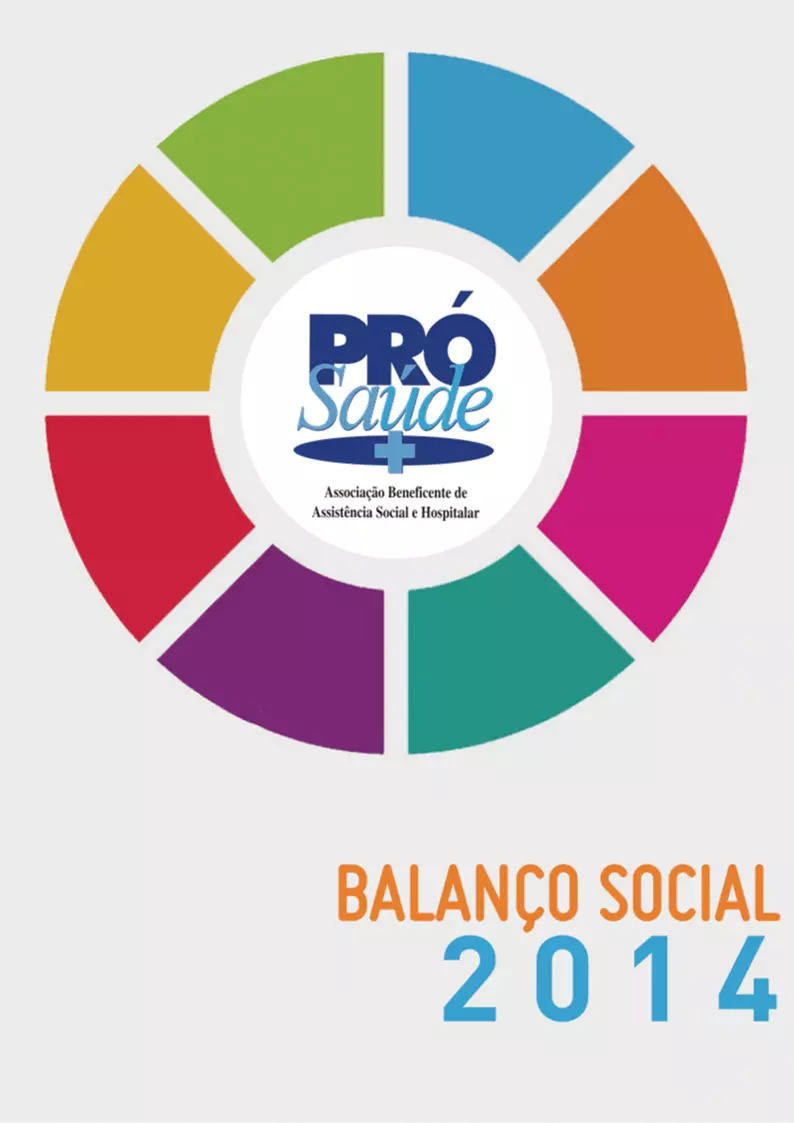 Balanço Social da Pró-Saúde - 2014