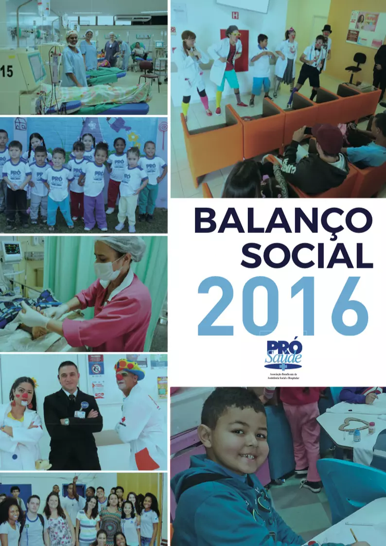 Balanço Social da Pró-Saúde - 2016