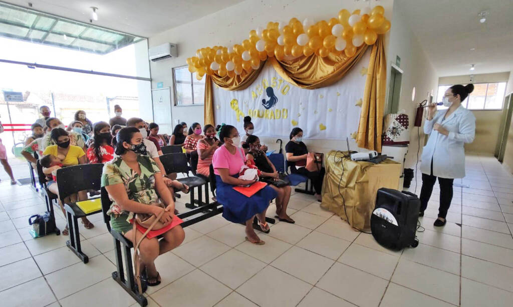 Ação do Hospital Materno-Infantil de Barcarena sobre doação de leite humano em comunidade