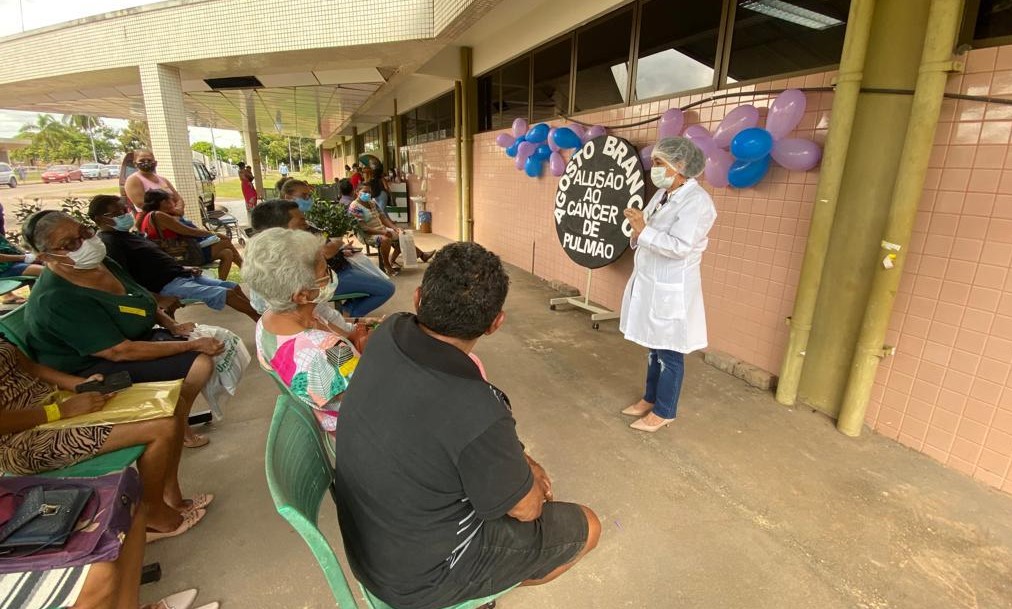agosto branco no Hospital Regional de Santarém